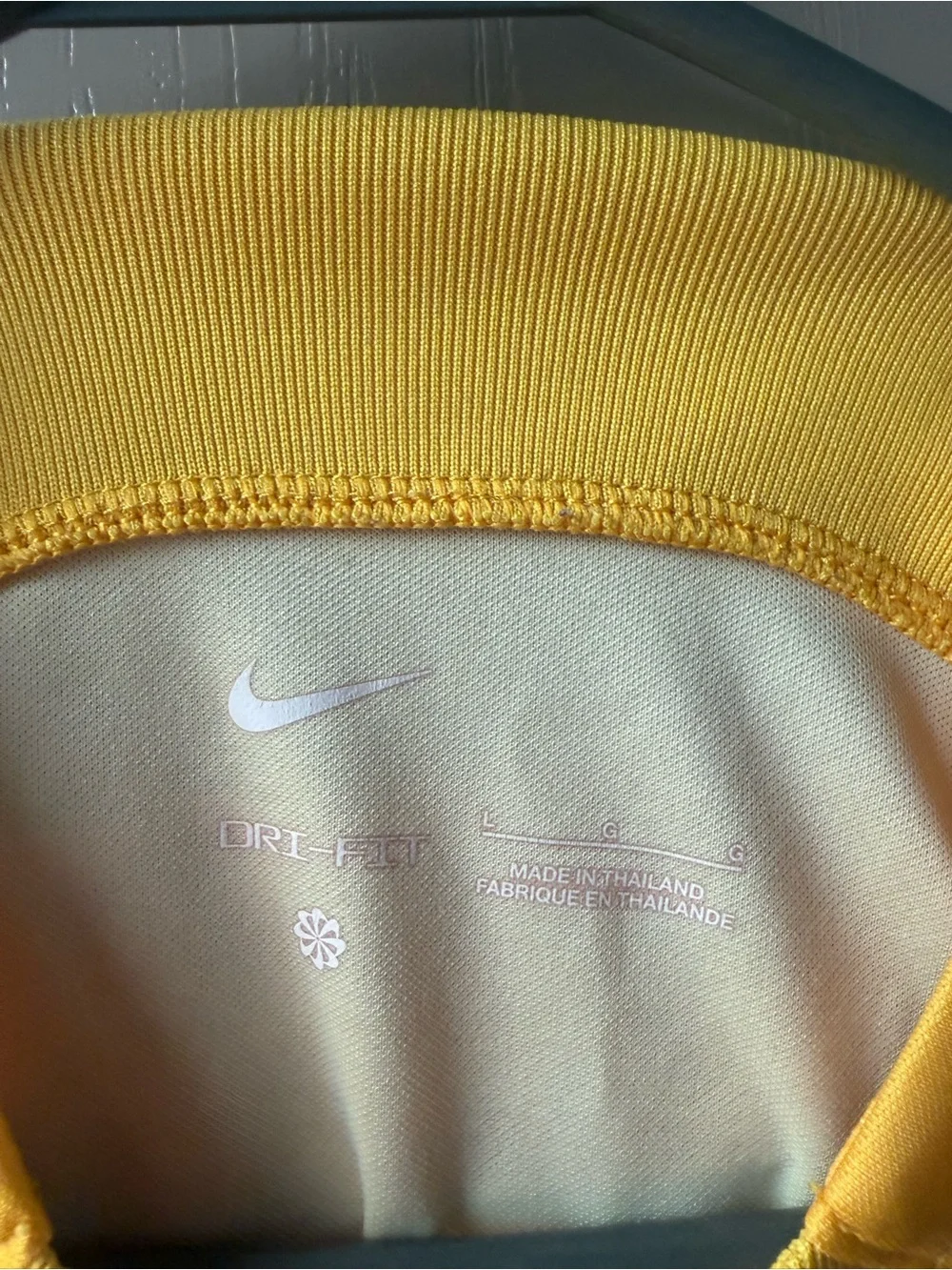 Nike Kids Yellow and Red FC Barcelona Soccer Jersey
